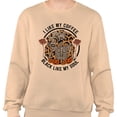 thumbnail image 2 of Coffee Black Like My Soul Sweatshirt Unisex Medium Sand, 2 of 5