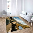 thumbnail image 2 of Cute Rug, Road View Rugs, Sunset Rug, Door Mat Rug, Boy Room Rug, View Rugs, Wedding Rug, Personalized Rug, Office Decor Rug, Printed Rugs, 2.6'x5' - 80x150 cm, 2 of 8