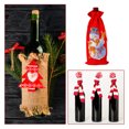 thumbnail image 4 of Bolsa de embalaje de vino tinto DIY Bordado de diamantes Pintura Botella de vino Bolsa de regalo Hugtrwg  Para estrenar, 4 of 6