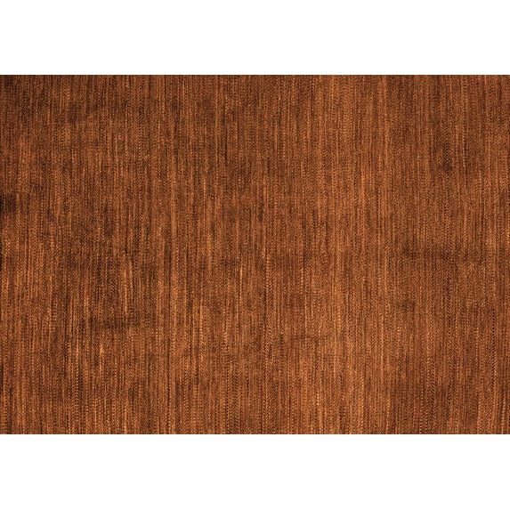 Ahgly Company Indoor Rectangle Abstract Orange Modern Area Rugs, 5' x 7'