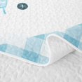 thumbnail image 5 of Manfei Winter Holiday Quilt Full,Cute Xmas Christmas Gingerbread Full Bedspread Sets,3 Pieces,1 Coverlet and 2 Pillowcases, 5 of 7