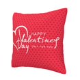 thumbnail image 2 of Happy Valentine's Day Throw Pillow Cover, 2 of 5