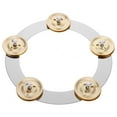 thumbnail image 1 of RUNROTOO Cymbal Accessory tambourine mounted Stainless Steel 1Pack for Churches, 1 of 8