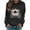 Black, variant on Arlun Halloween Funny Sweatshirt for Women Sequin Pumpkin Cart Graphic Printed Pullover Tops Long Sleeve Hoodless Shirt Casual Fall Fashion Sweatshirts for Everyday Wear White XL
