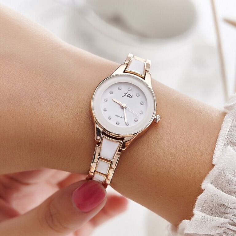 Womens Waterproof Wrist Watch,Women\'s Small Thin Analog Bracelet Quartz Watch Amazon.com: TWOPTION Womens Waterproof Wrist Watch,Women main image 4