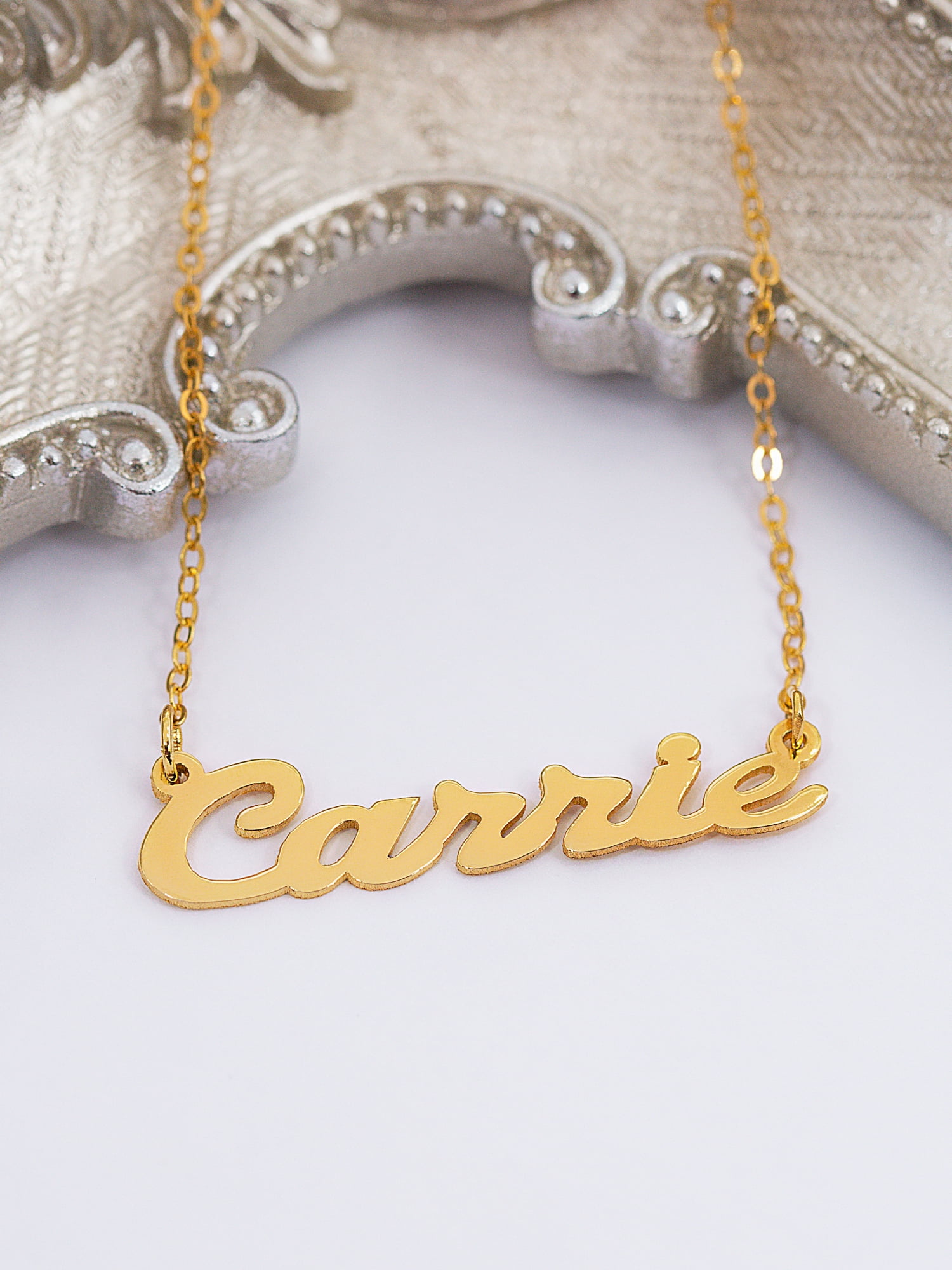 Personalized Script Name Necklace