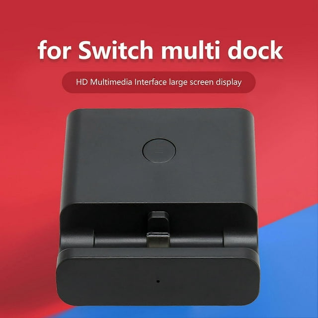 Station d'accueil TV professionnelle, station de charge portable haute puissance et efficace pour Switch