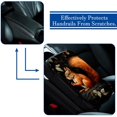 thumbnail image 5 of Squirrel Soft Comfortable Furry Printed Car Armrest Cover Accessory - 12.5x8.2 Inch, 5 of 6