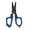 Blue, variant on Dual Serrated Blades Fishing Scissors Molybdenum Vanadium Steel Braided Line Shears