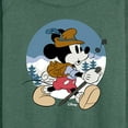 thumbnail image 3 of Disney - Alpine Mickey - Women's Lightweight French Terry Long Sleeve Shirt, 3 of 5