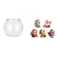 thumbnail image 1 of Adorno transparente para pecera pequeña, jarrón, escultura de mesa, mini estatuas de resina, dios de la riqueza, dormitorio, escritorio, sala de estar, 1 of 8