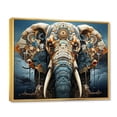 thumbnail image 2 of Designart Multi-Color Modern Gold framed wall art, Surrealism framed wall Art, The Elephant s Secret Surrealism , Surrealism framed wall art decor, 40x30 inches Gold Frame, 2 of 5