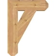 thumbnail image 3 of Ekena Millwork 5 1/2"W x 22"D x 30"H Traditional Craftsman Smooth Bracket, Western Red Cedar, 3 of 13