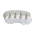 thumbnail image 4 of Organizador de cajones para calcetines y corbatas, para colgar en la pared, ideal para guardar bufandas. Blanco, 4 of 9