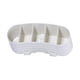 thumbnail image 4 of Caja de almacenamiento de 5 rejillas para calcetines, divisores, bufandas, armarios y salas de estar. Blanco, 4 of 9