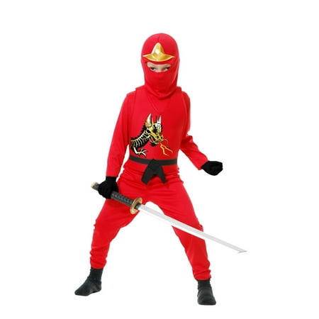 Halloween Ninja Avenger Series II Child Costume - Red