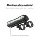 thumbnail image 1 of Luz delantera de bicicleta Lámpara de bicicleta Linterna de aleación de aluminio Luz trasera (640 + 1010), 1 of 5