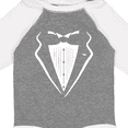 thumbnail image 4 of Inktastic Tuxedo Boys Long Sleeve Baby Bodysuit, 4 of 5