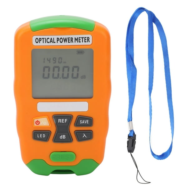 Optical Fiber Tester,Orange Mini Fiber Optic Optical Fiber Power Meter