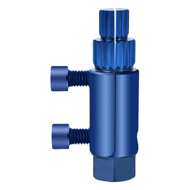Válvula Ángulo Grifo Extractor Alambre Roto Rosca () Azul