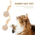 thumbnail image 6 of 6 Pcs Cat Toy Ball Toys for Indoor Cats Kitten Plaything Interactive Playing Rope Paper, 6 of 6