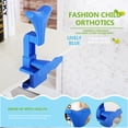 thumbnail image 4 of pdqouc Kids Study Desk and Chair Set, Adjustable Children's Homework Desk with Ergonomic Chair, Learning Table for Boys and Girls, Space Saving Design, 4 of 5