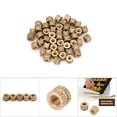 thumbnail image 3 of 50pcs M3 Brass Cylinder Knurled Round Molded in Insert Embedded Nuts,  and Heat Resistant, for Many Projects, 3 of 7