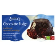 Auntys Chocolate Steamed Pudding