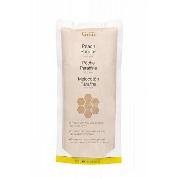 Gigi Paraffin Wax 16 oz, Peach