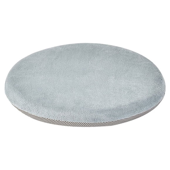 Injueey Cojín de asiento Reemplazo portátil Color sólido Transpirable Oficina en el hogar Sillón automotriz Estera Accesorios Gris Type2 NO2