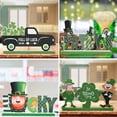 thumbnail image 6 of 4 Pieces St. Patrick’s Day Table Sign Decoration, Irish Party Desktop Ornaments Gnome Table Sign Shamrock Leprechaun Lucky Table Topper, St Patricks Day Centerpieces for Table, 6 of 12