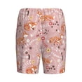 thumbnail image 2 of Lsque Beautiful Fox Mens Sleep Pajama Shorts,Short Pajama Pants, Cotton Ultra-Soft Knit-4X-Large, 2 of 9