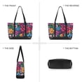 thumbnail image 6 of FORMRS Canvas Laptop Tote Bag for Women with 15.6" Computer Compartments Shoulder Handbag, Charming Floral Pattern, 6 of 7
