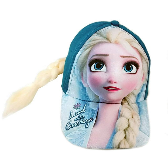 Gorra Disney Frozen 2: Elsa con cola de caballo, correa con coraje