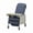 Blue, variant on Invacare Traditional Three- Position Recliner
