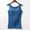 Blue -AH10, variant on Womens Tank Tops with in Bra Summer Basic Padded Yoga Shirt Running Bras Workout Camisole Casual Comfy Clothes Blue M