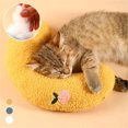 thumbnail image 2 of Little Pillow For Cats, Ultra Soft Pet Calming Toy Half Donut Cuddler Cat Cute Cozy Pillow Machine Washable, 2 of 5
