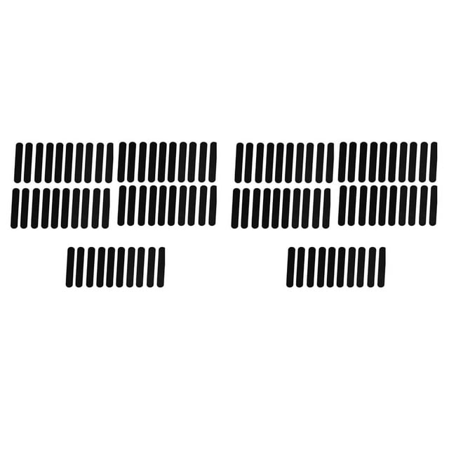 100 Piezas Desechables Cap Liner Absorbe la Humedad Banda para el Sudor Visera Sombrero Adhesivo Absorbe el Sudor Tiras Cinta, Negro