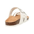 thumbnail image 6 of Time and Tru Women’s Toe Thong Footbed Slide Sandals, Wide Width Available, 6 of 6