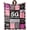 Happy 50th Birthday, variant on Birthday Gifts for Women Happy Birthday Decorations Blanket Gifts for Women Birthday Unique Birthday Gifts for Women Friendship Mom Wife Girl Grandma Sister Funny Birthday Gifts Throw Blanket 50x60