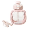 thumbnail image 2 of Linda botella de agua, linda taza de agua con de oso, tazas portátiles a prueba de fugas portátiles con forma de oso de 1L, para niñas rosa BLESIY Botella de bebida, 2 of 8