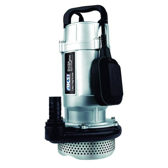 Bomba Sumergible de Aluminio AKSI 560W 160 L/min Agua Limpia