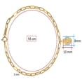 thumbnail image 2 of Pulsera de Oro 10K Horoz Colguije Divino Niño 18cm, 2 of 5