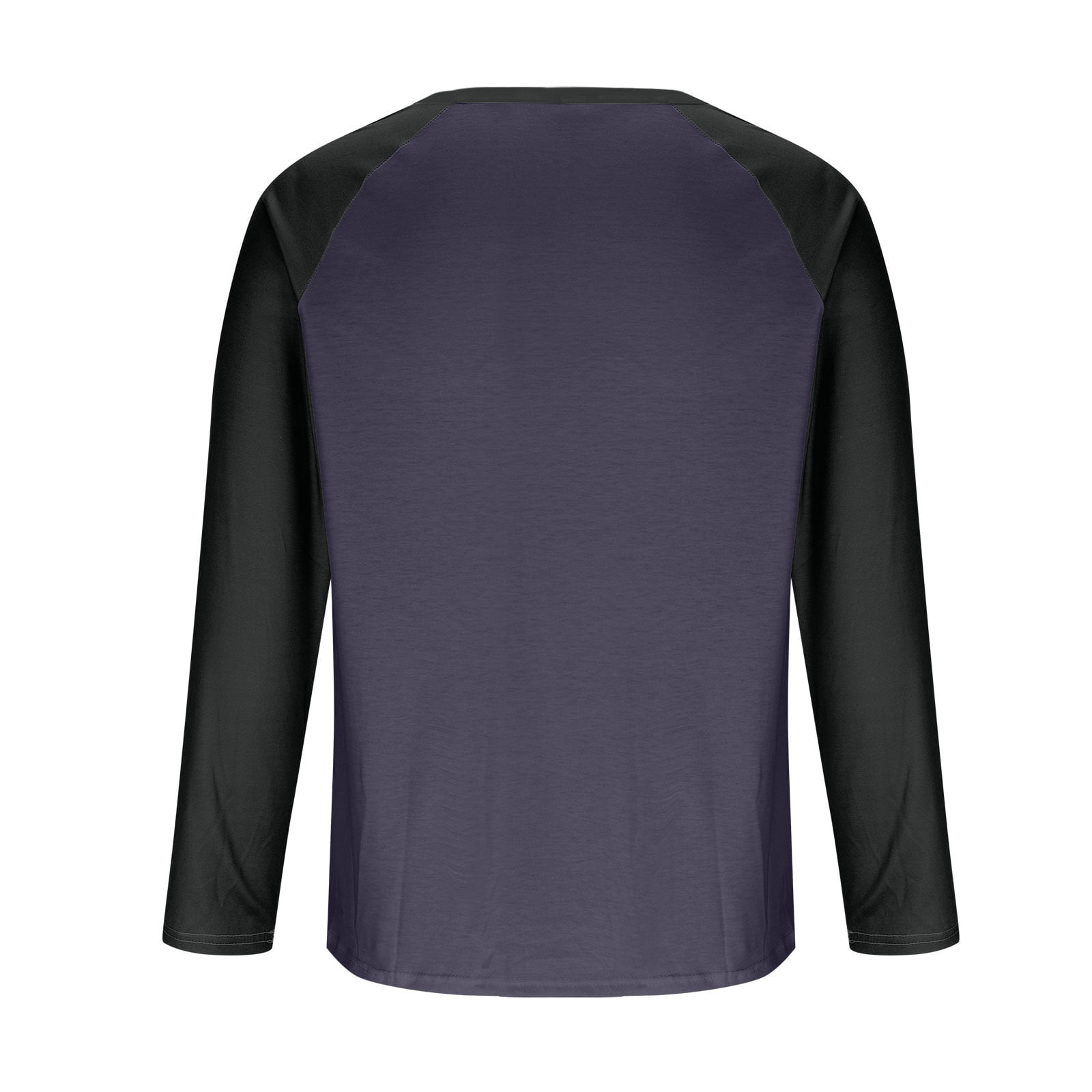 AnuYalue Mens Big and Tall Henley Shirts Lightweight 3/4 Sleeve Baseball T-Shirt Fashion Color Block Tee Fall Winter Athletic Tops