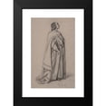 thumbnail image 2 of François-Claudius Compte-Calix 12x18 Black Modern Framed Museum Art Print Titled - Standing Figure of a Robed Man, 2 of 5