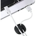 thumbnail image 4 of XINQIHANG Cable Clips, 20 Pieces Cable Management Black Cord Organizer Adhesive Wire Holder for Table, Wall, Computer, Car, Wire Management System, 4 of 7