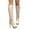 Beige, variant on POROPL Knee High Boots for Women Winter Fall High Heel Shoes,Womens Boots Size 4.5