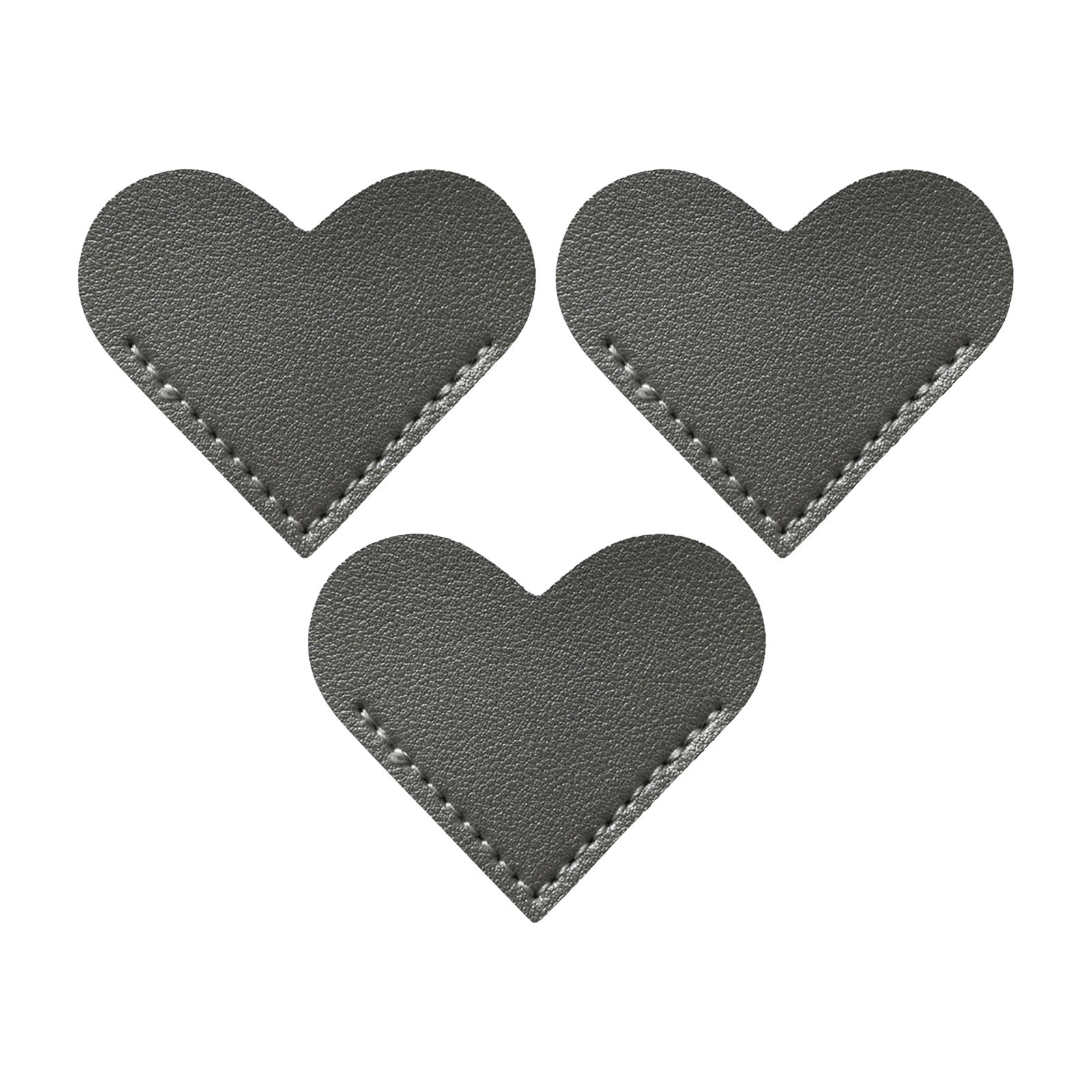 2 Marque-pages Cœur En Cuir Personnalisables - Gravure Logo/Text - Cadeau Pour Amoureux Des Livres