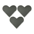 thumbnail image 7 of YOBOLK School Supplies Office Supplies Vintage Leather Heart Bookmark Page Corner,Leather Love Bookmark Clearance, 7 of 7