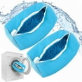 thumbnail image 2 of SATRINO Shoe Washing Machine Bag: Shoe Bag for Washing Machine - Reusable Shoe Cleaning Bag for Sneaker Tennis Shoes Unstain Cleaner Kit(2 Pcs), 2 of 6